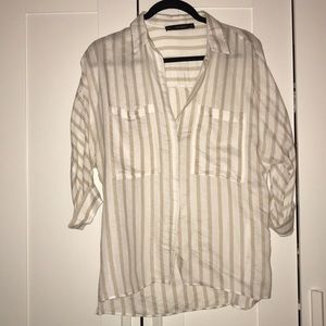 Zara stripe top